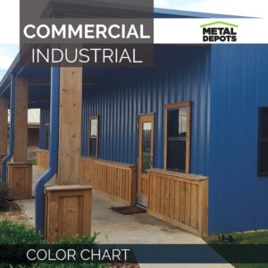 Metal Depots Commercial and Industrial Color Chart